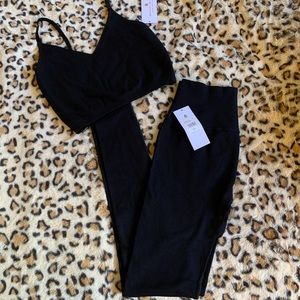 spiritual gangster ribbed zen sports set / bundle